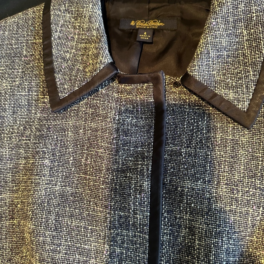Brooks Brothers Navy Two-Piece Women's Suit - Picture 2 of 5